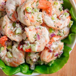 Salada de Camarão