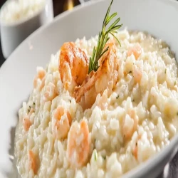 Risoto de Bacalhau Gamberi