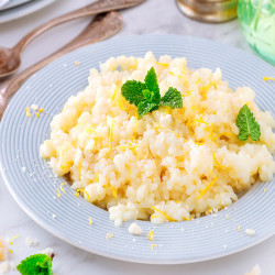 Risoto de Limão Siciliano