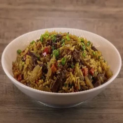 Arroz com carne