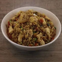 Arroz com frango