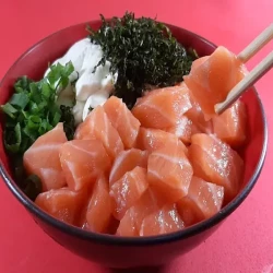 Cumbuca salmão fresco