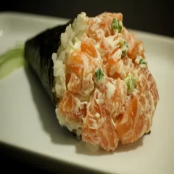 Temaki salmão mix