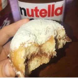 Donut de Nutella c/ ninho