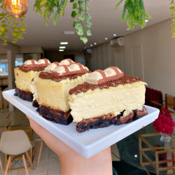 Fatia de Cheesecake