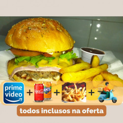 Burguer Carne Especial + Amazon