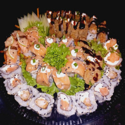 Combos Salmão e Camarão 34 peças