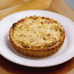 Quiche Peito de Peru e Ricota