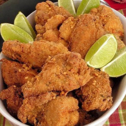 Frango empanado