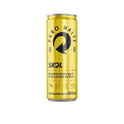 Cerveja Skol Puro Malte 350ml
