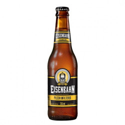 Cerveja Eisenbahn Pilsen Unfiltereo Long Nec 355ml