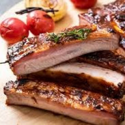 Churrasco completo de porco