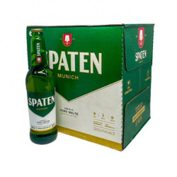 Spaten Long Neck 600ml + Vasilhame - Caixa