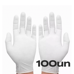 Luva Procedimento Latex C /100 Unid Tam M