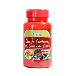 Óleo de Cártamo+Coco+Chia+Cromo+Vitamina E