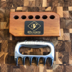 BF Kit Garra De Urso Prata Com Base