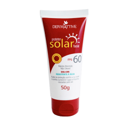 Protetor Solar Facial FPS 60 - Dermattive - 50g