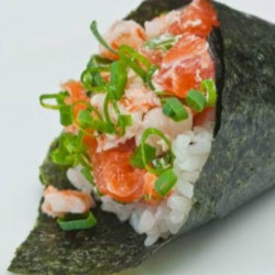 Temaki Salmão e Camarão